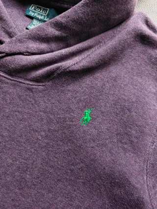 Jersey Polo Ralph Lauren morado talla L