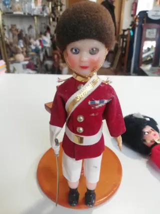 2 Muñecos Antiguos 15cm