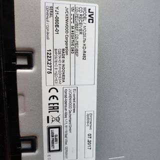 CD/ USB/ Radio coche