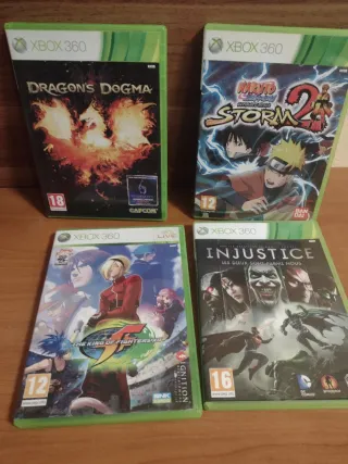 Lote 4 Giochi Xbox 360: Dragon's Dogma, Naruto Sto