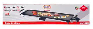 Plancha Eléctrica 100cm 2000W SHARO