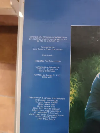 Vinilo Carlos Emilio Pons - Unha Cantiga do Plata