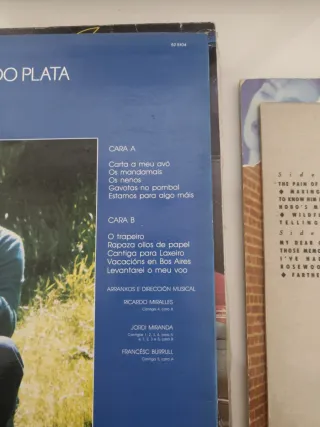 Vinilo Carlos Emilio Pons - Unha Cantiga do Plata