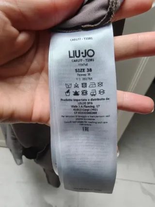 Vestito Liu Jo Argento Nuovo