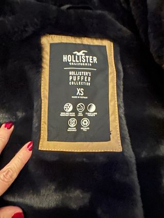 Cazadora Hollister Camel Talla XS