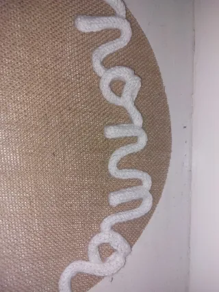 Tovaglietta rotonda in juta