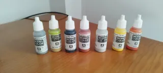 Kit Pinturas Vallejo Model Air y Primers