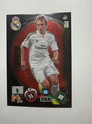 Cromo Luka Modric Supercrack Real Madrid