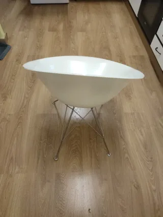 Silla Eros Philippe Starck Kartell Blanca
