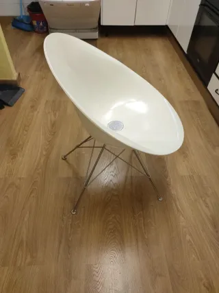 Silla Eros Philippe Starck Kartell Blanca