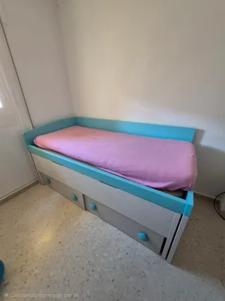 Cama nido de madera
