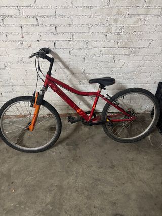Bicicleta roja