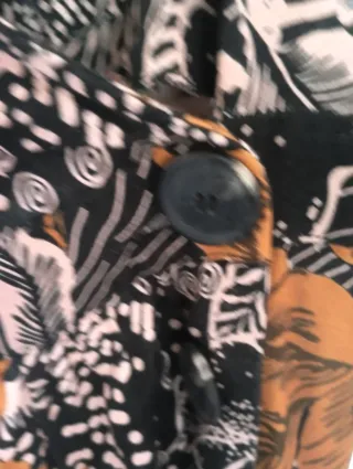 Vestido largo estampado original