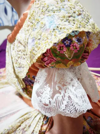 Traje de Fallera Mayor infantil Talla 12 años