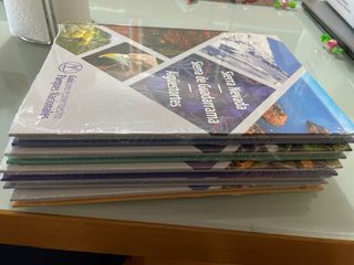 Kit de 5 libro Guia recorrer  Parque Nacionale