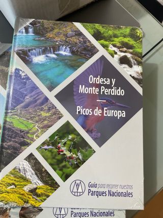 Kit de 5 libro Guia recorrer  Parque Nacionale