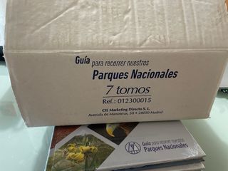 Kit de 5 libro Guia recorrer  Parque Nacionale