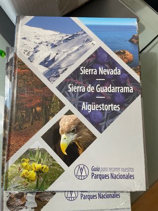 Kit de 5 libro Guia recorrer  Parque Nacionale