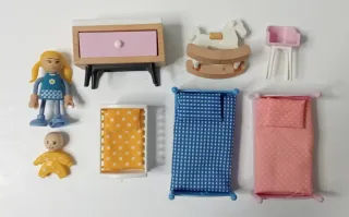 Muebles de juguete miniatura