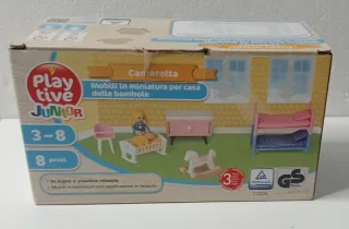 Muebles de juguete miniatura