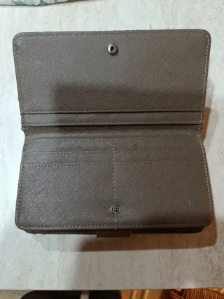 Portafogli Eslcc donna beige/marrone.