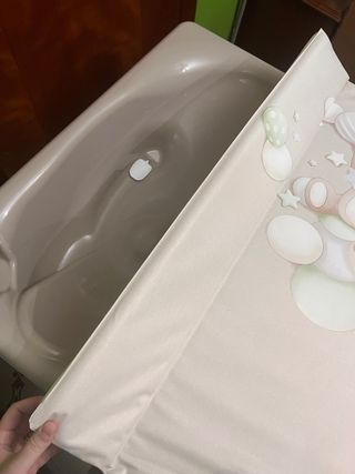 Bañera cambiador para bebé