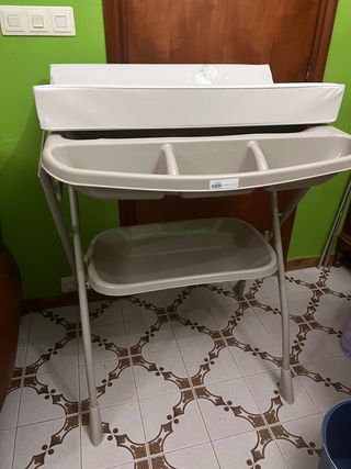 Bañera cambiador para bebé