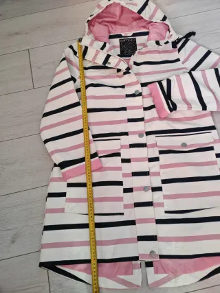 Impermeabile a righe