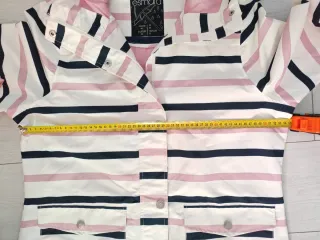 Impermeabile a righe