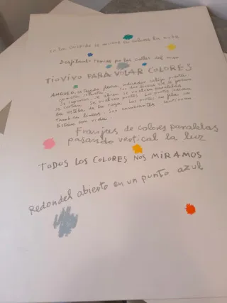 Lote serigrafías restos fabricación