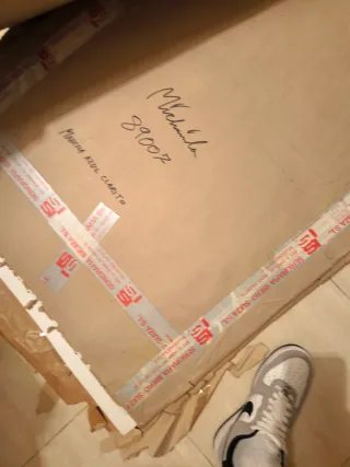 Lote serigrafías restos fabricación