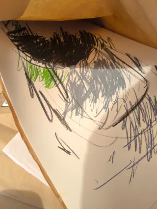 Lote serigrafías restos fabricación