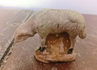 Animali Presepe antichi fatti a mano