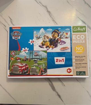 Peluche Chase Patrulla Canina y 2 Puzzles