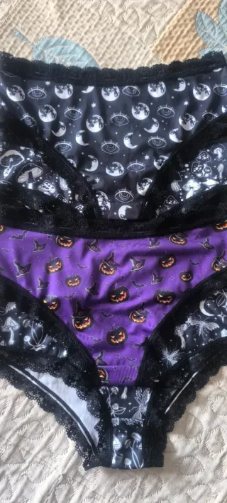 8 Bragas Talla M Varios Estampados