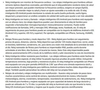 Reloj Inteligente Militar Hombre Negro/Gris