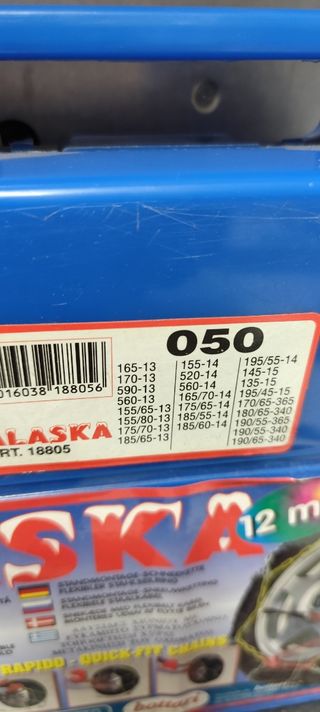 Cadenas para nieve Alaska Talla 50,12mm