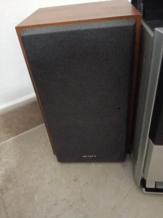 Mini cadena Sony MP3 Radio Casetes