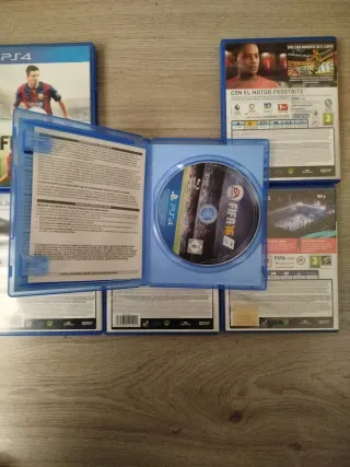 PS4 FIFA 15, 16, 17, 18, 19, 20 - Pack 6 Juegos