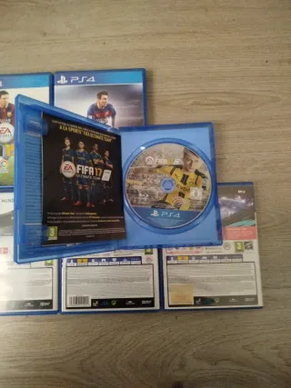 PS4 FIFA 15, 16, 17, 18, 19, 20 - Pack 6 Juegos