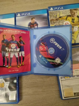 PS4 FIFA 15, 16, 17, 18, 19, 20 - Pack 6 Juegos
