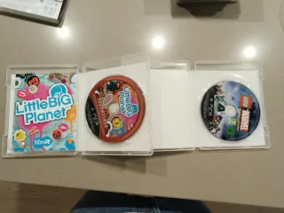 Pack PS3 LEGO Marvel y LittleBigPlanet
