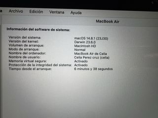 MacBook Air 2019 Oro Rosa 8 RAM 128 GB