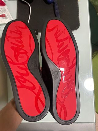 Zapatos Christian Louboutin Negros con Suela Roja