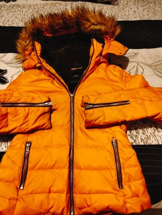 Chaqueta Zara Naranja el color Talla M