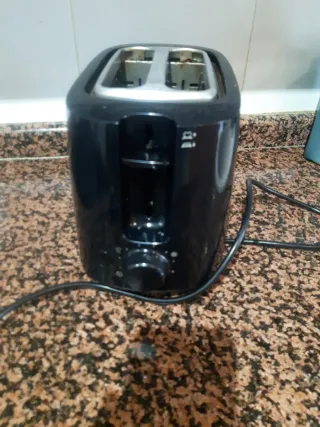 Tostadora Philips Negra