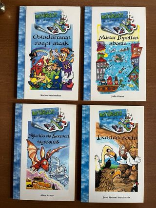 19 Libros de Lectura Euskera Colección Matxinsalto