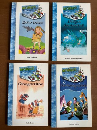 19 Libros de Lectura Euskera Colección Matxinsalto