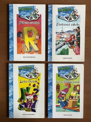 19 Libros de Lectura Euskera Colección Matxinsalto