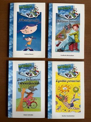 19 Libros de Lectura Euskera Colección Matxinsalto